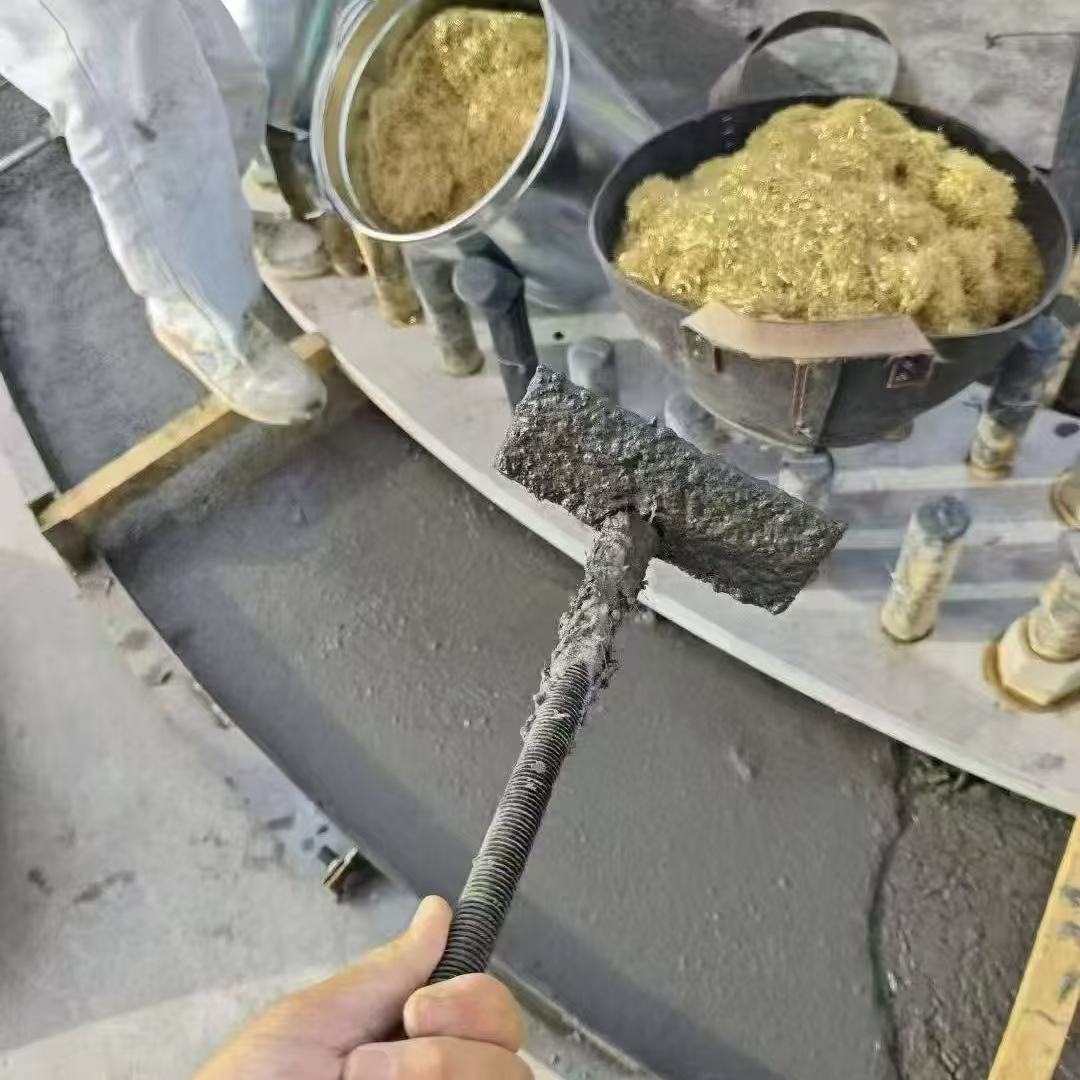 华莹C120钢纤维高强无收灌浆料 轧机压缩机汽轮机发电机锻压设备底座灌浆材料